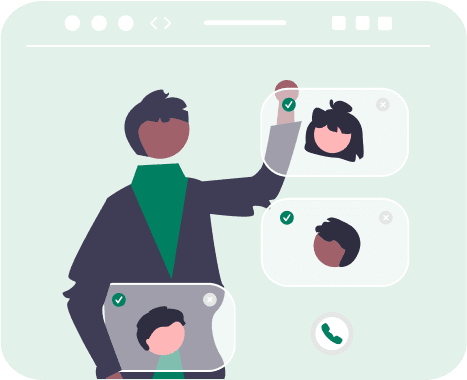 Investor scheduling intro call